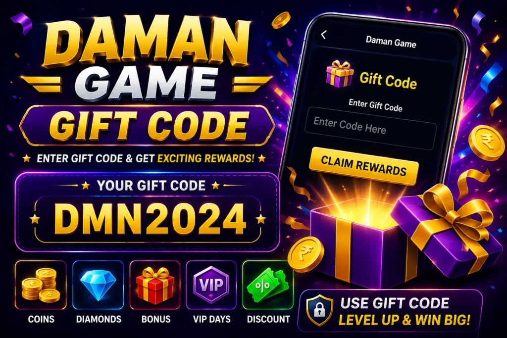Daman Game Gift Code