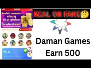 Daman Game 500 Bonus